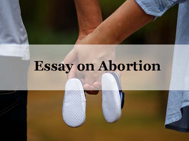Essays of abortion