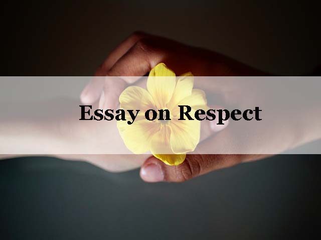 essay on respect each other's privacy