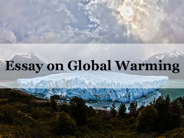 Global warming an essay
